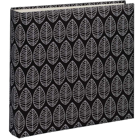Hama Leaf Traditional Black Photo Album - 200 Sides Image 1