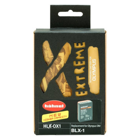 Hahnel HLX-OX1 Replacement Battery for Olympus BLX-1 | 2000mAh | 7.2V | 14.4Wh Image 1