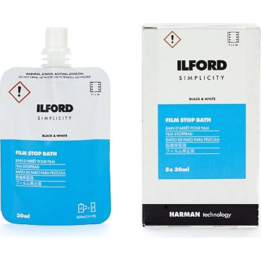 Ilford Simplicity Film Stop Bath - 5 Sachets
