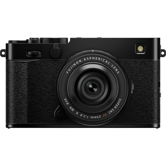 Fujifilm X-E5 Black Kit With 23mm F2.8 WR Lens front