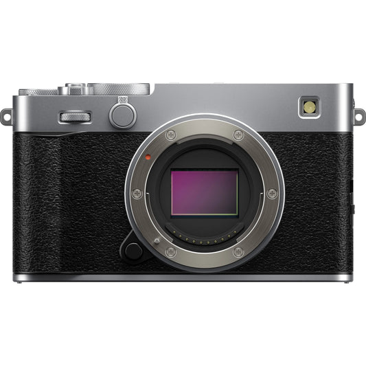 Fujifilm X-E5 Silver Mirrorless Camera Body front