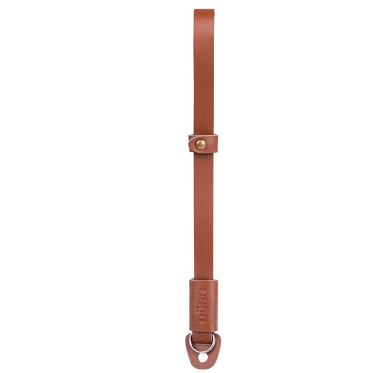 Dorr Loop Brown Leather Camera Wrist Strap Image 1