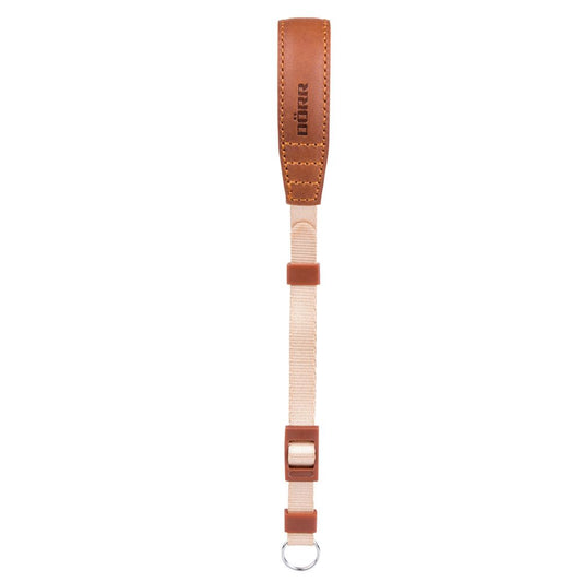 Dorr Root Red Brown Leather Camera Wrist Strap Image 1