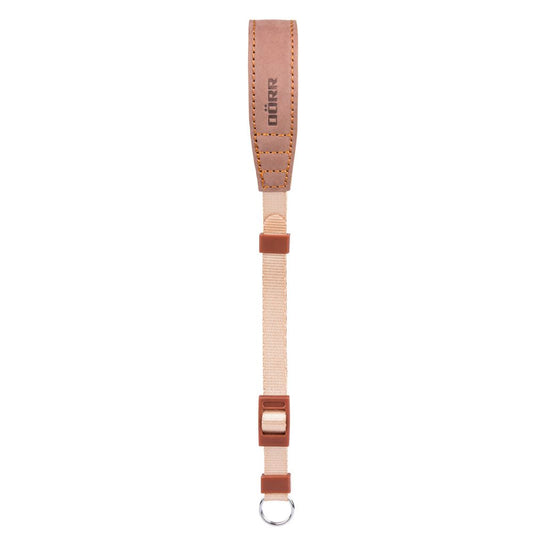 Dorr Root Light Brown Leather Camera Wrist Strap Image 1