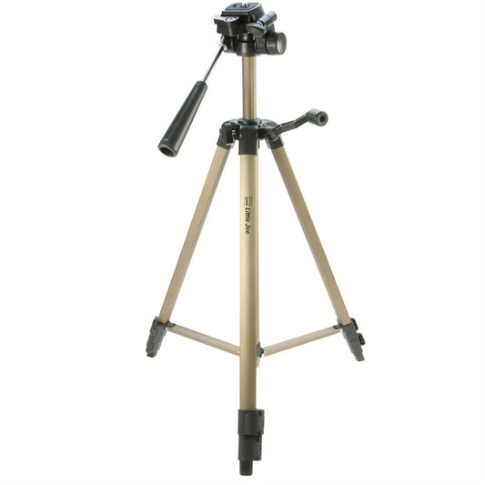 Dorr Little Joe Tripod | 3 Sections | 3 Way Panhead | Rubber Grips | Carrying Case Image 1