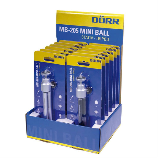 Dorr MB-205 Mini Ball Table Top Tripod - Trade Pack of 12 Image 1