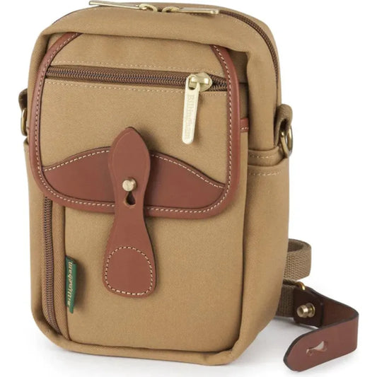 Billingham Airline Stowaway - Khaki Canvas / Tan Leather