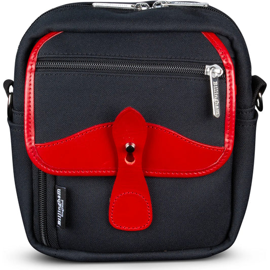 Billingham Pola Stowaway - Black Fibrenyte / Red Leather