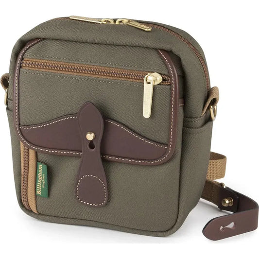 Billingham Pola Stowaway - Sage FibreNyte / Chocolate Leather