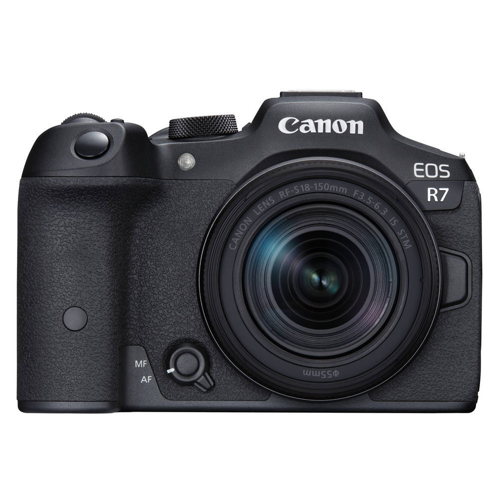 thumbnail image 2 of Mirrorless Camera Bundle Canon EOS R7 With RF-S 18-45mm Lens 128GB Card Case Tripod & Accessories Price In UK 2 of 13