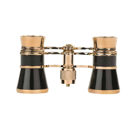 Danubia Opera Brass and Black Binoculars | 3x24mm | Lightweight & Compact | 3x Magnification Image 1