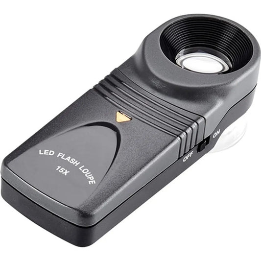 Opticron LED Hand Magnifier 15 x 21mm
