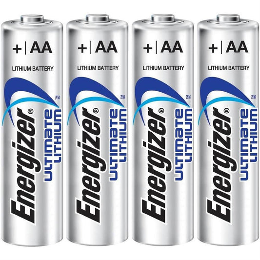 Energizer Ultimate Lithium AA 1.5v Batteries - 4 Pack Image 1