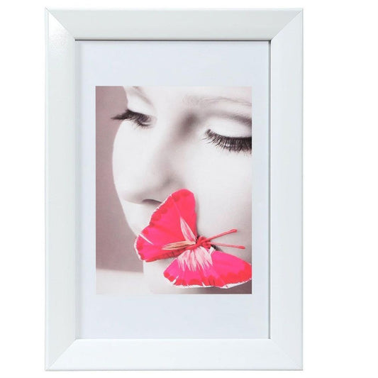 Dorr Lack White 8x6 Photo Frame Image 1