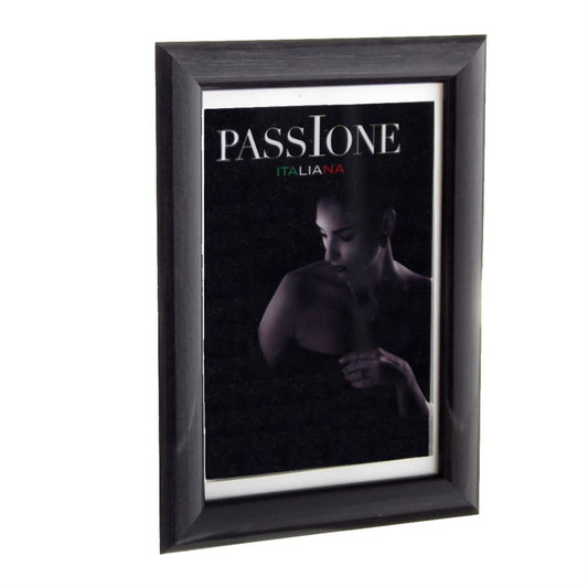 Dorr Guidi Glossy Black Wooden 7x5 Photo Frame Image 1