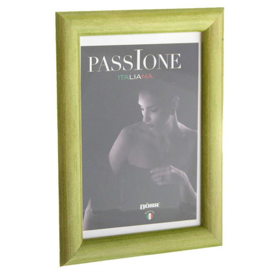Dorr Guidi Glossy Green Wooden 16x12 Photo Frame Image 1