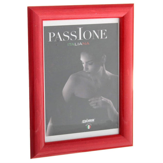 Dorr Guidi Glossy Red Wooden 16x12 Photo Frame Image 1