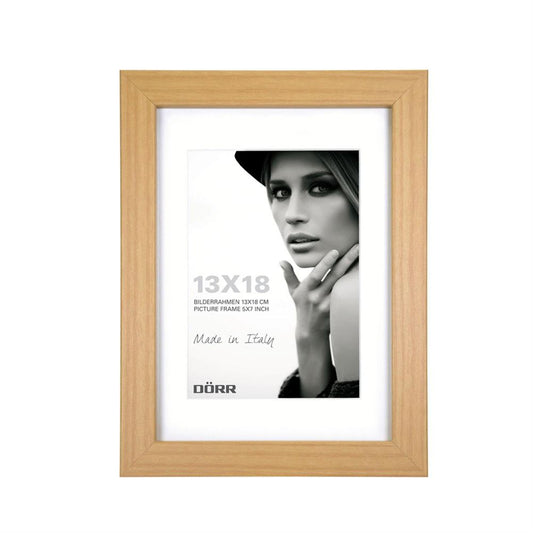 Dorr Bloc Natural 7x5 inch Wood Photo Frame with 5x3.5 inch insert Image 1