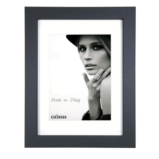 Dorr Bloc Black 9x7 inch Wood Photo Frame with 7x5 inch insert Image 1