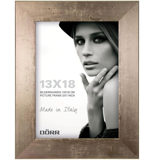 Dorr Milo Brass Effect Wooden 7x5 Photo Frame Image 1