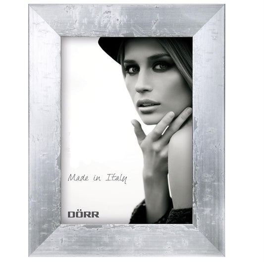 Dorr Milo Silver Effect Wooden 12x8 Photo Frame Image 1