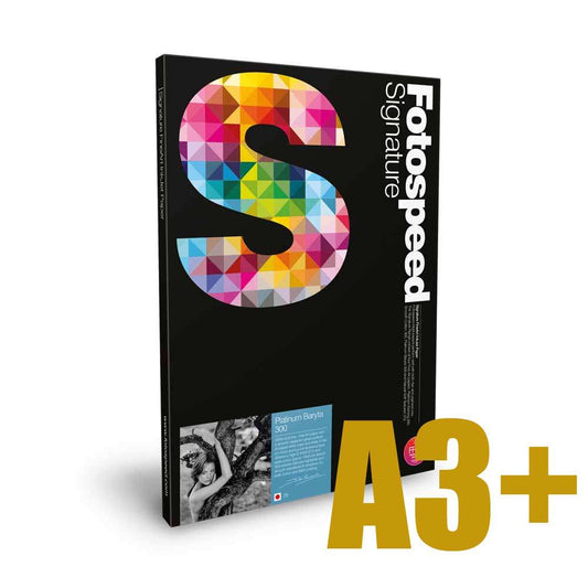 Fotospeed Platinum Baryta 300 Photo Paper - A3 Plus - 25 Sheets Image 1