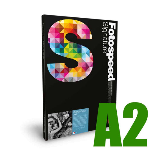 Fotospeed Platinum Baryta 300 Photo Paper - A2 - 25 Sheets Image 1