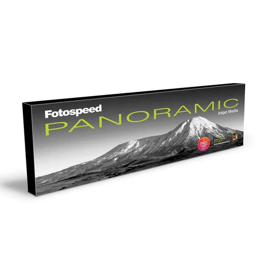 Fotospeed Smooth Cotton 300 Photo Paper - Panoramic - 25 Sheets Image 1