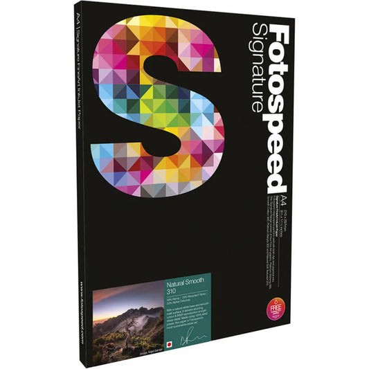 Fotospeed Natural Smooth 310 Photo Paper A4 - 25 Sheets