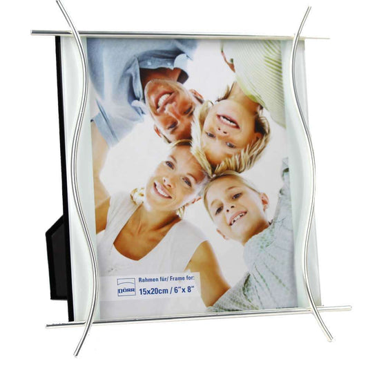 Silverstar Filigran 8x6 inch Photo Frame - Silver Silk Image 1