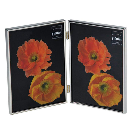 Silverstar Toskana Twin Silver 7x5 Photo Frame Image 1