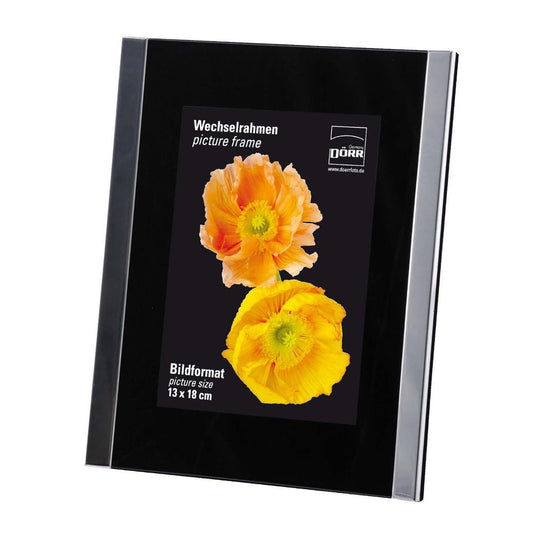 Silverstar Kontrast Black 6x4 Photo Frame Image 1