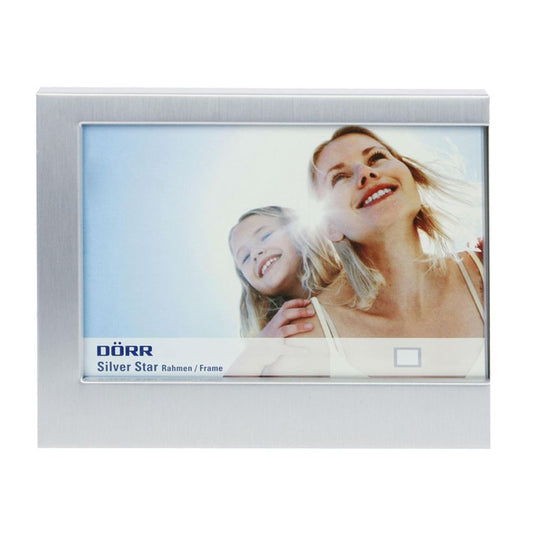 Silverstar Rostock Silver Matt 7x5 Photo Frame Image 1