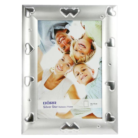 Silverstar Las Vegas Silver Matt 6x4 Photo Frame Image 1
