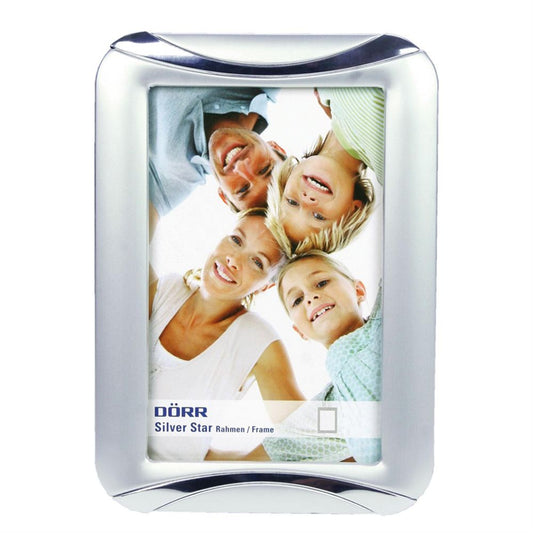 Silverstar Madrid Silver Matt 7x5 Photo Frame Image 1