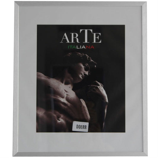 Dorr Balthus Brushed Aluminium Silver 28x20 Photo Frame Image 1