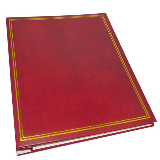 Dorr Classic Self Adhesive Refillable Burgundy Photo Album - 40 Sides Overall Size 13.25x10.5inch Image 1