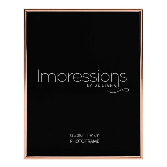 Impressions by Juliana | Copper Plated 8x6 Inch Photo Frame Image 1