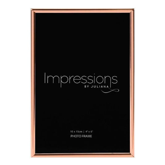 Impressions by Juliana | Copper Plated 6x4 Inch Photo Frame Image 1