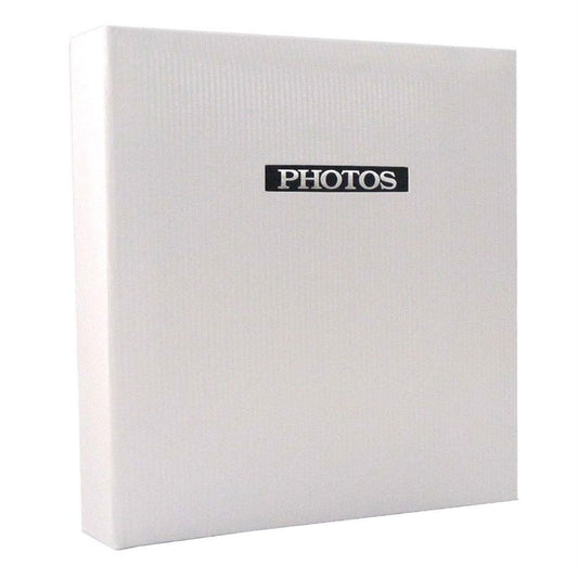 Dorr Elegance Slip In White Photo Album for 200 6x4 Photos Image 1