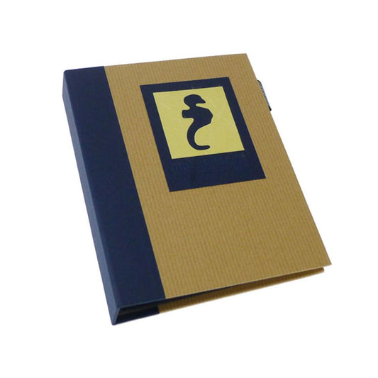 Green Earth Seahorse Mini Slip In Photo Album for 36 6x4 Photos - Blue Image 1