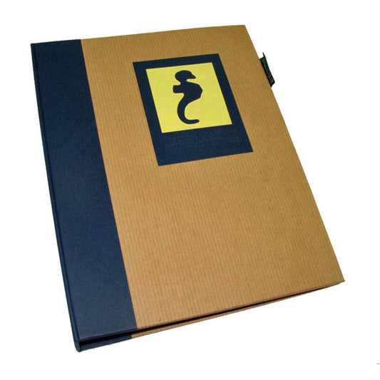 Green Earth Seahorse Mini Slip In Photo Album for 36 7x5 Photos - Blue Image 1