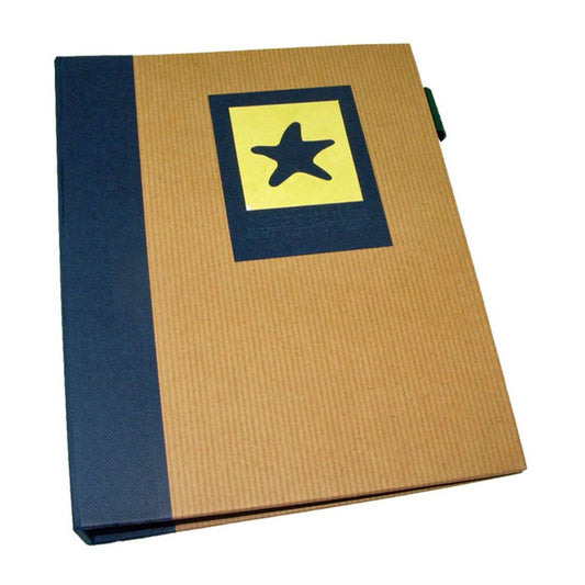 Green Earth Starfish Mini Slip In Photo Album for 36 7x5 Photos - Blue Image 1
