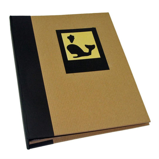 Green Earth Whale Mini Slip In Photo Album for 36 7x5 Photos - Black Image 1