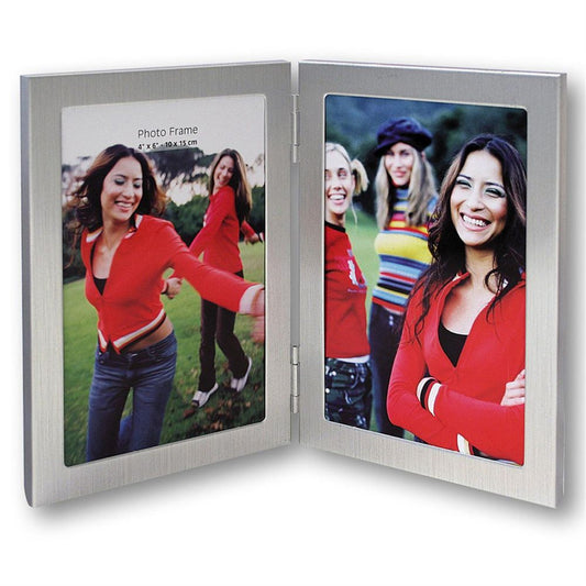 Nick Silver Double Frame | Portrait | 2 7x5 Photos Image 1