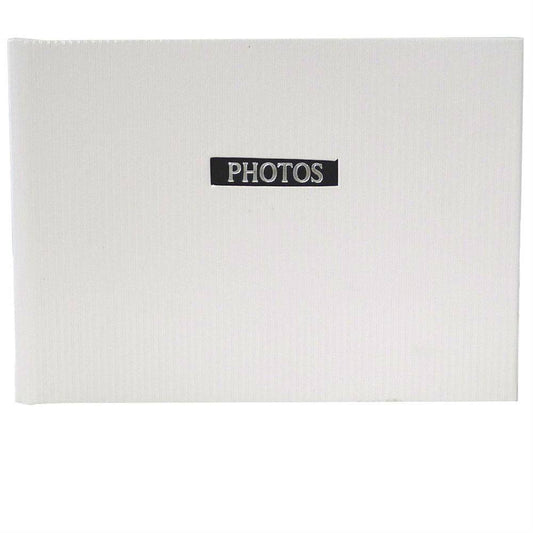 Dorr Elegance Slip In White Photo Album for 36 6x4 Photos Image 1