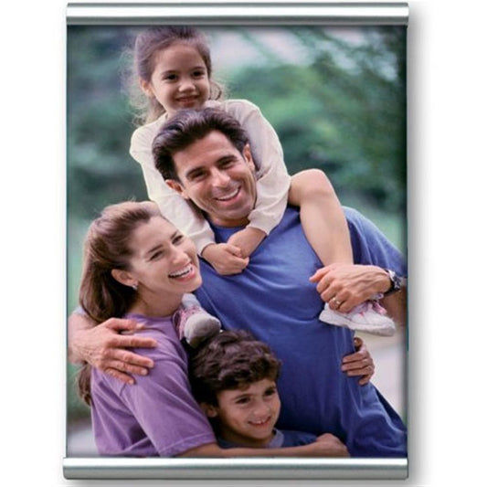 Double Bar and Glass Front Photo Frame Collection 12x8 Inch Image 1