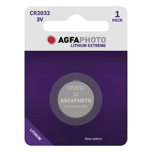 Agfaphoto CR2032 Lithium Coin Battery Image 1