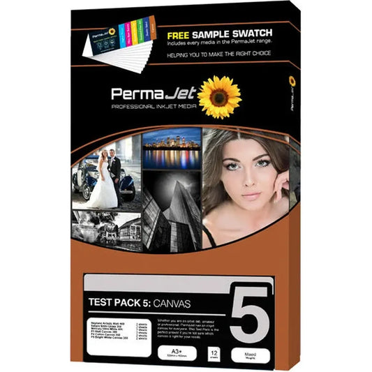 PermaJet A3 Plus Canvas Paper Test Pack 5