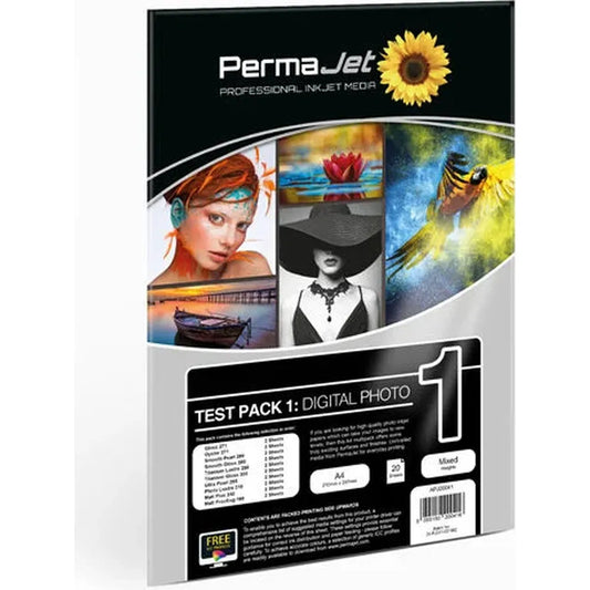 PermaJet A4 Digital Photo Paper Test Pack 1